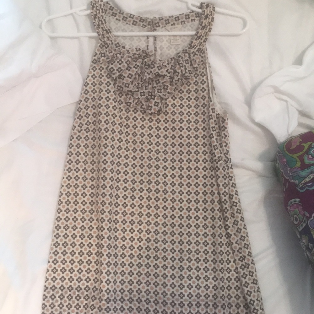 J.Crew dressy tank top